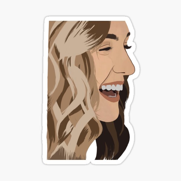 Kat Barrell (Nicole Haught) Sticker