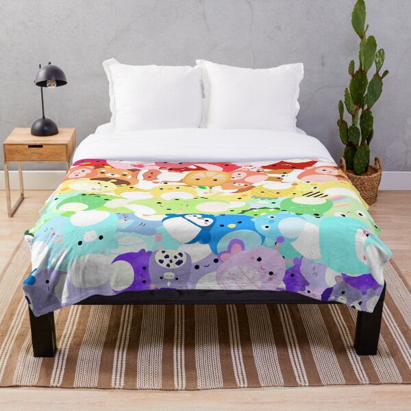 Squishmallow Throw Blankets | Redbubble