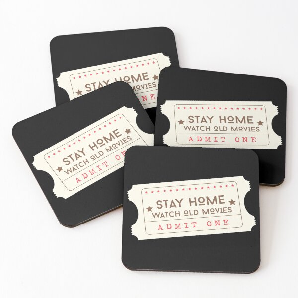 Item preview, Stay Home - Watch Old Movies Cinema/movie theatre ticket  designed and sold by Arkadina.