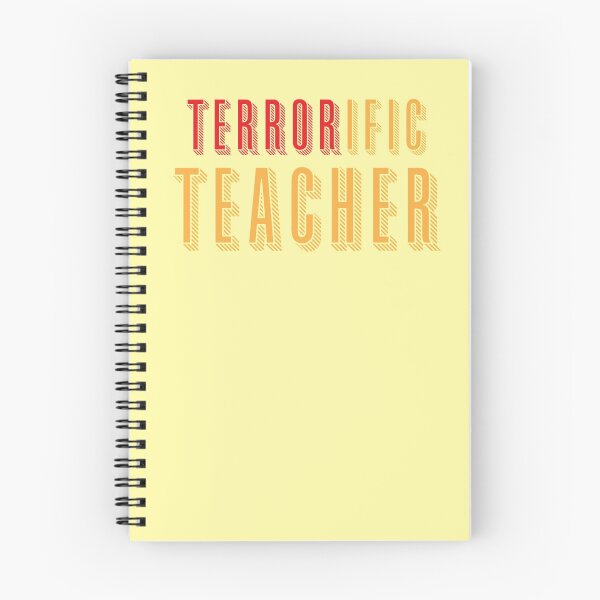 Item preview, TERRORific teacher (terrific) designed and sold by jazzydevil.
