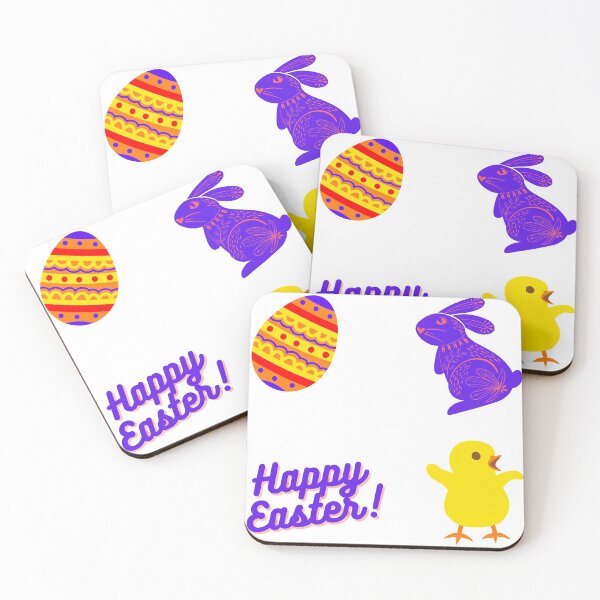 Item preview, Happy Easter Sticker Pack designed and sold by ImpPrintsArt.