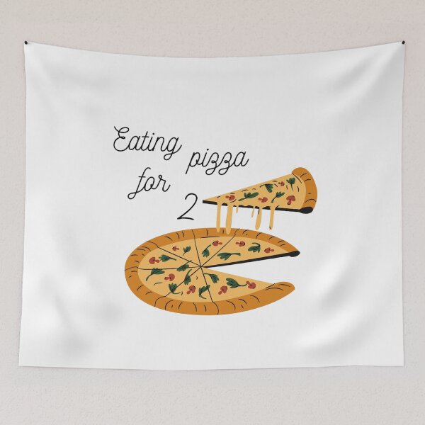 Item preview, Eating Pizza For Two  designed and sold by artesiaKT.