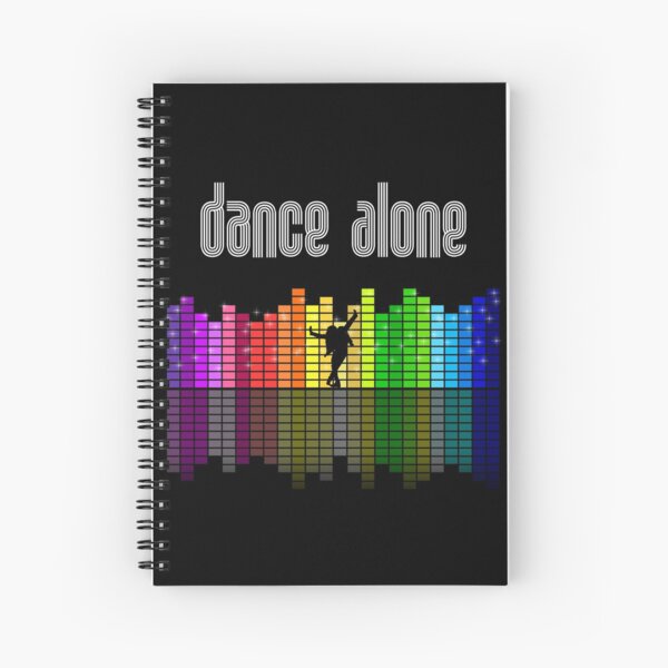 Eurovision 2021- Eurovision song contest - ESC fans - Dance Alone - Discoteque Spiral Notebook