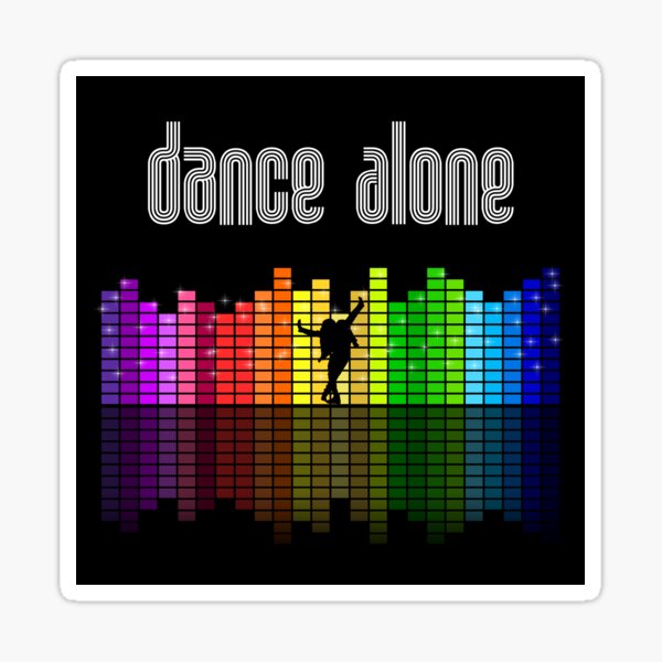 Eurovision 2021- Eurovision song contest - ESC fans - Dance Alone - Discoteque Sticker