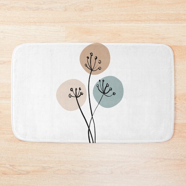 Item preview, simple floral abstract designed and sold by Cozy-Dreams.