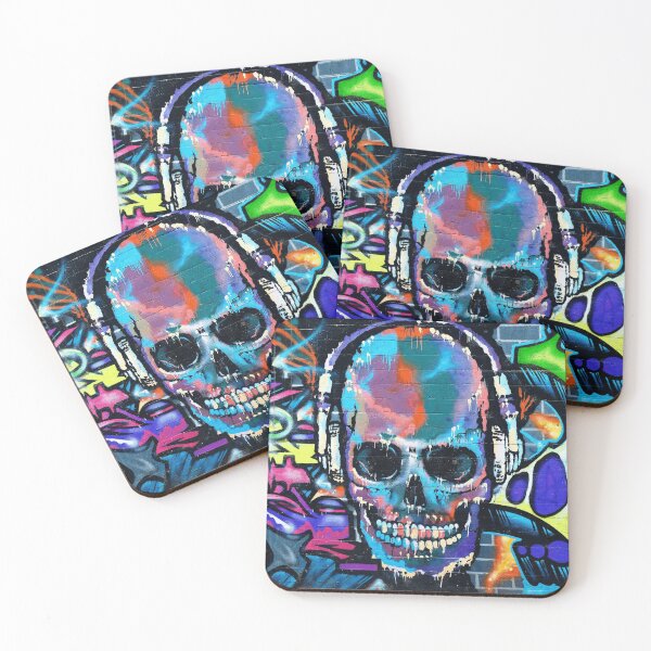 Item preview, Skull, Music Art, Modern Art, Design designed and sold by HelsinkiFashion.