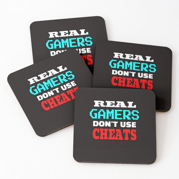 Item preview, Real Gamers Don't Use Cheats designed and sold by ProBatavian.