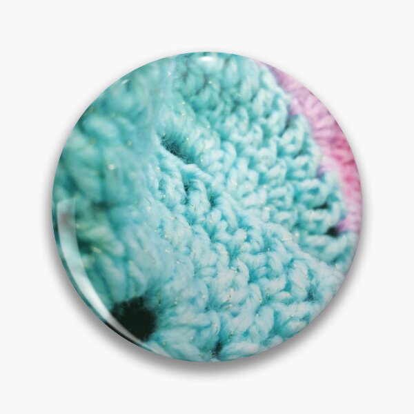 Item preview, Crochet pastels yarn fiber art designed and sold by wingsonafield.