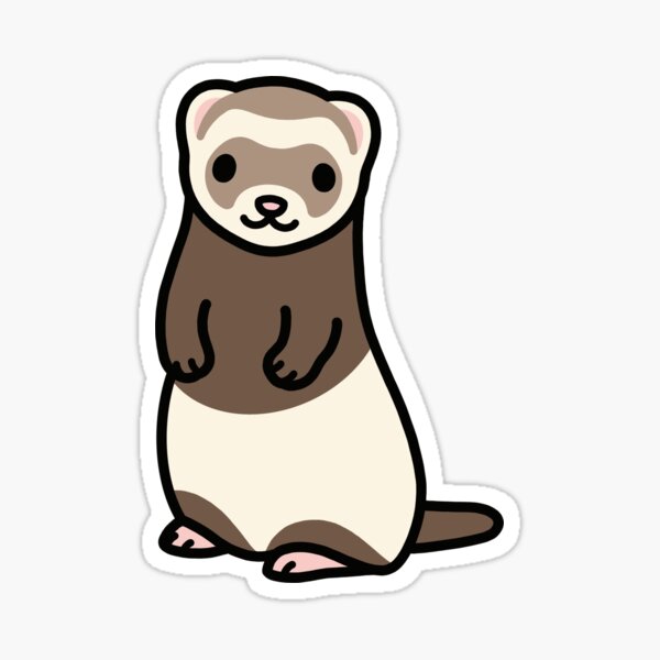 Item preview, Sable Ferret designed and sold by littlemandyart.