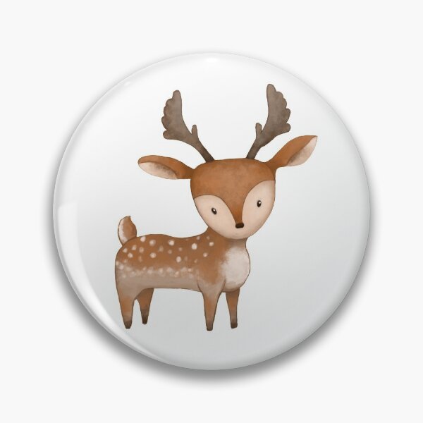 Item preview, Cute Woodland Deer designed and sold by Pebblestone.