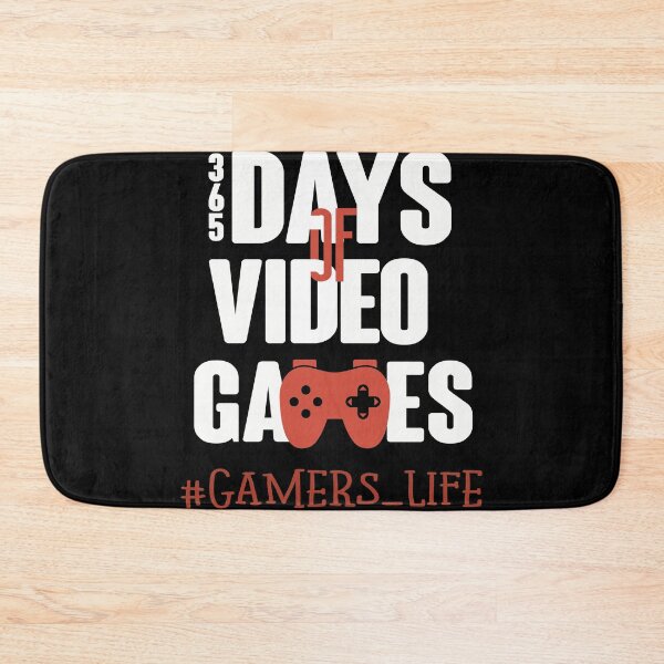 Item preview, 365 Days Of Video Games | Hashtag Gamers Life | Console Red controller  | Funny designed and sold by NSTeeDesign.