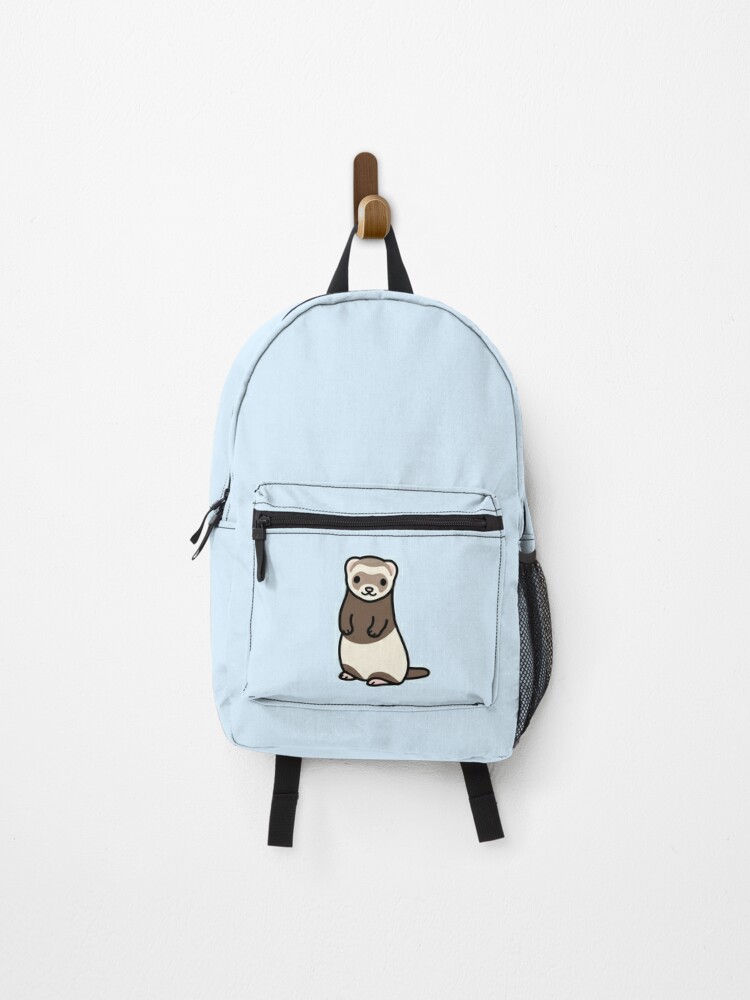 Sable Ferret Backpack for Sale by littlemandyart Redbubble