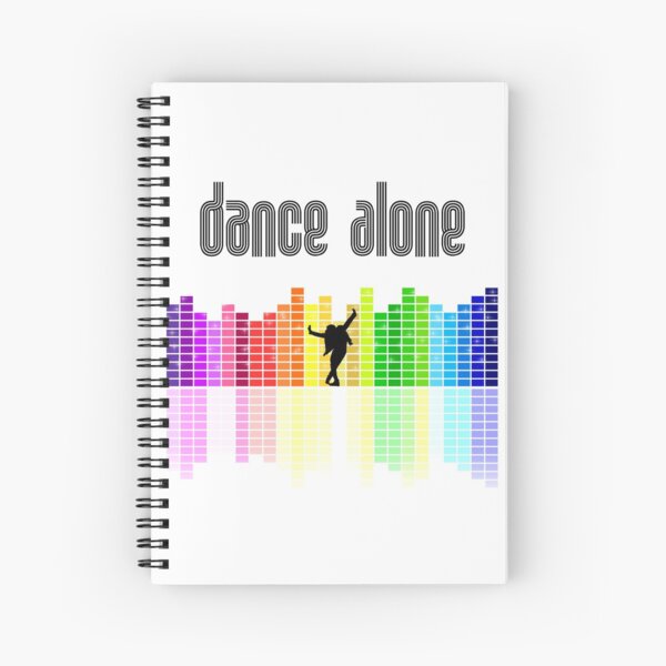 Eurovision 2021- Eurovision song contest - ESC fans - Dance Alone - Discoteque Spiral Notebook