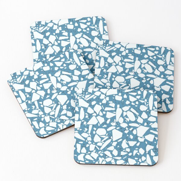 Item preview, Terrazzo Pattern, Blue designed and sold by keitei-chan.