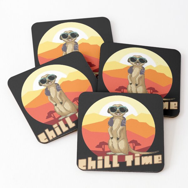 Item preview, Meerkat Chill Time designed and sold by DELMEO.