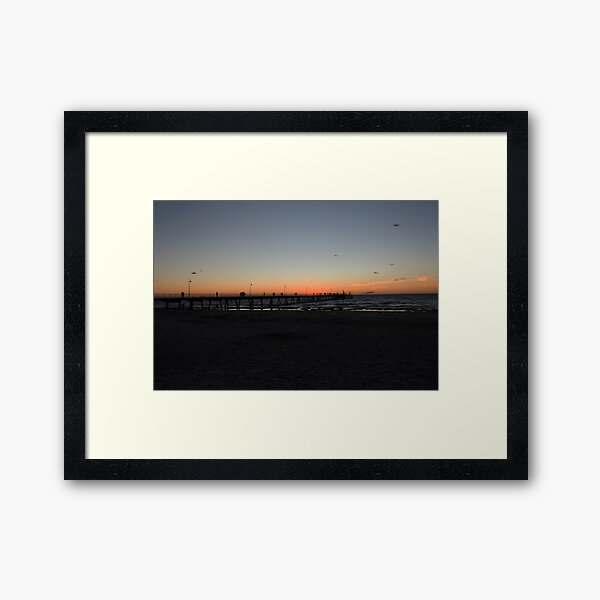 Item preview, Sunset at Glenelg Beach, Adelaide designed and sold by Lauren Shawyer.