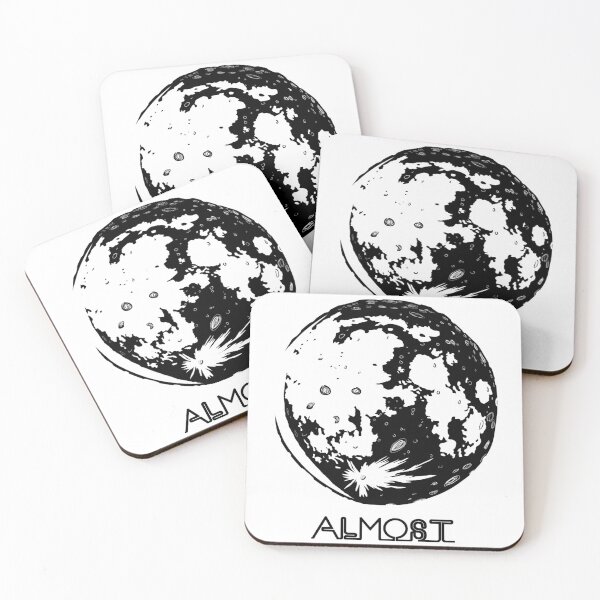 Item preview, Full Moon (Almost) Black designed and sold by meomello.