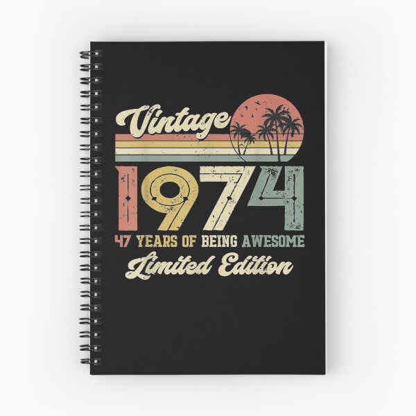 Item preview, Vintage 1974 Retro 47 Year Old 47th Birthday Gift Men Women  designed and sold by aguilaro.