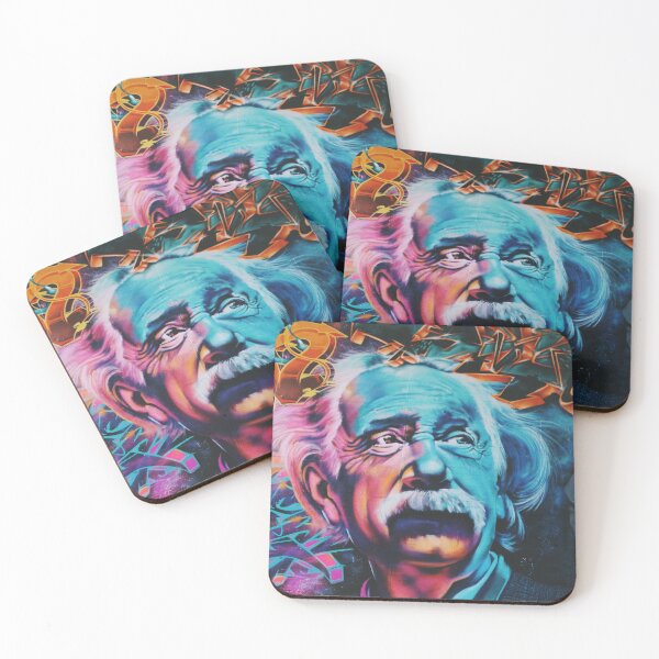 Item preview, Einstein Portrait Graffiti designed and sold by ArtGraffita.