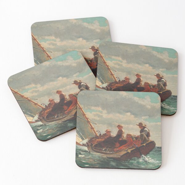 Item preview, Winslow Homer - Breezing Up (A Fair Wind) designed and sold by HistoryRestored.