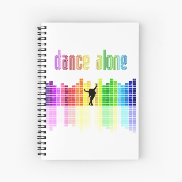 Eurovision 2021- Eurovision song contest - ESC fans - Dance Alone - Discoteque - pride colors Spiral Notebook