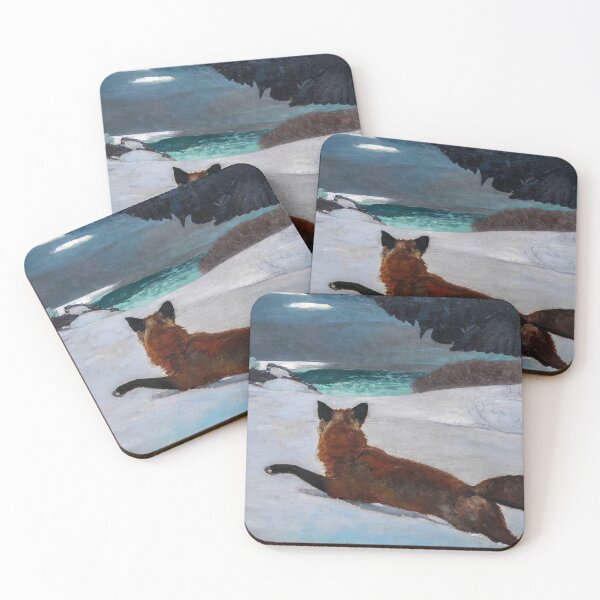 Item preview, Winslow Homer - The Fox Hunt (1893) designed and sold by HistoryRestored.