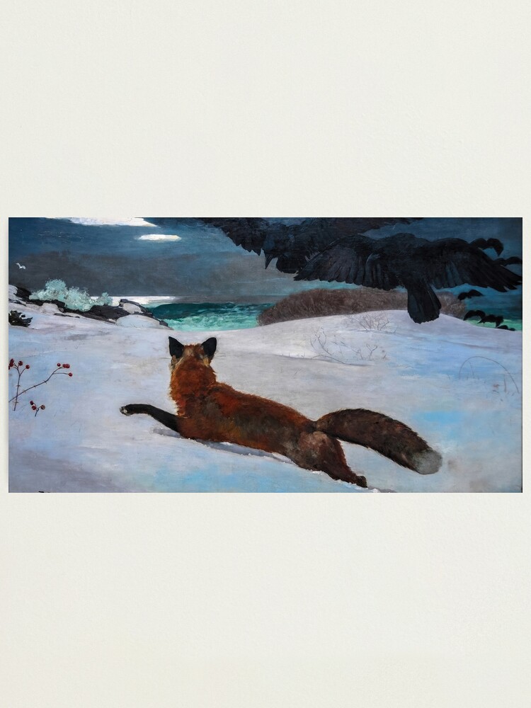 winslow homer fox painting