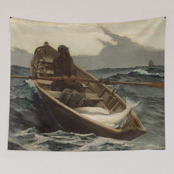 Item preview, Winslow Homer - The Fog Warning (1885) designed and sold by HistoryRestored.