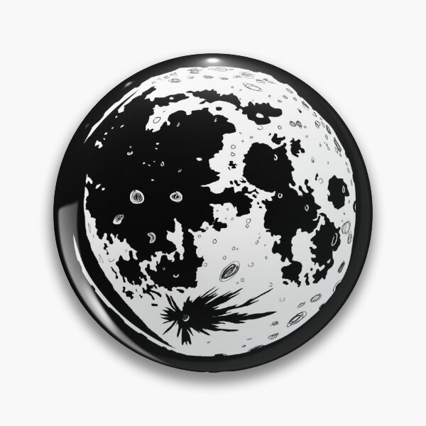 Item preview, Full Moon (Almost) White designed and sold by meomello.
