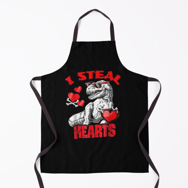 Item preview, Heart Glasses Dinosaur I Steal Hearts Boys Men Women  designed and sold by aguilaro.