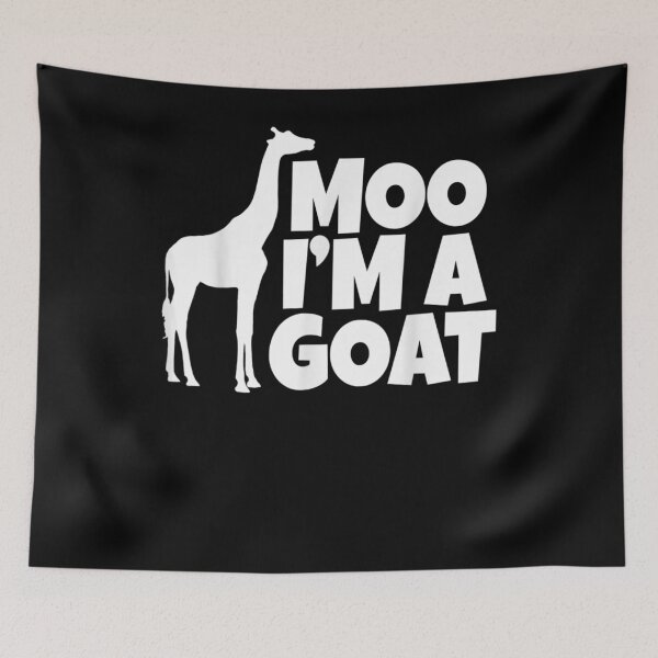 Item preview, Moo I'm A Goat Cute Giraffe Design Gifts  designed and sold by aguilaro.
