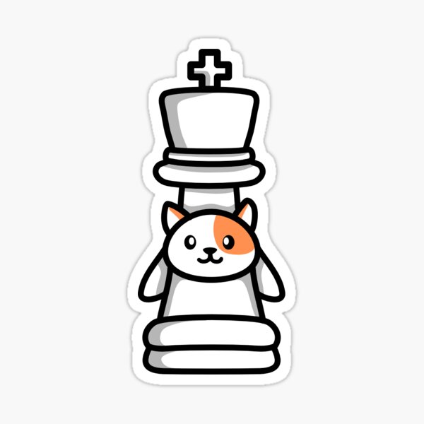 Board Game Cat Sticker