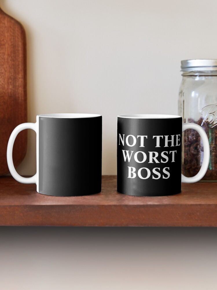 Boss Bitch Coffee Mug - Boss Bitch - Funny 11 oz Black Ceramic Tea Cup -  Humorou 