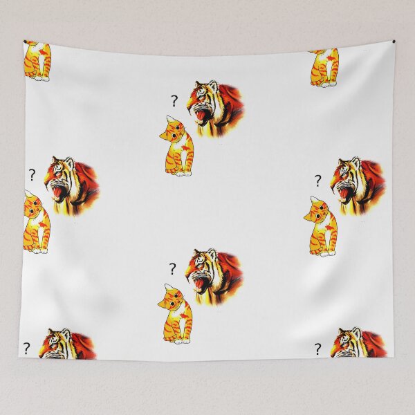Item preview, Cat vs tiger, tiger vs cat designed and sold by Ripoubsb.