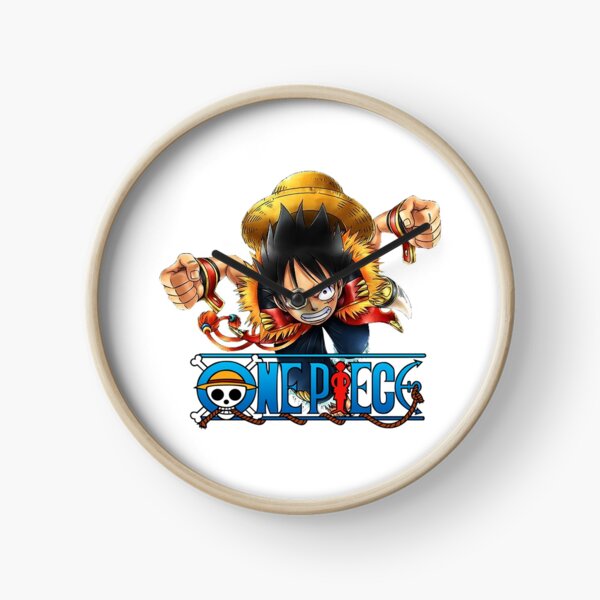 One Piece Clocks Redbubble