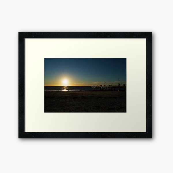 Item preview, Sunset at Glenelg Beach, Adelaide designed and sold by Lauren Shawyer.