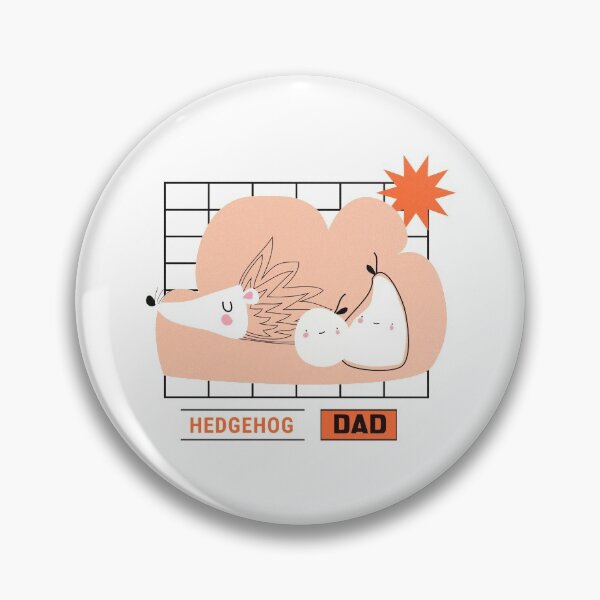 Item preview, Hedgehog Dad designed and sold by Plumnion.