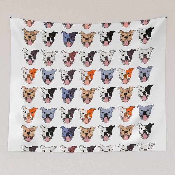 Item preview, Staffy Smile Siddy designed and sold by iconicus-design.