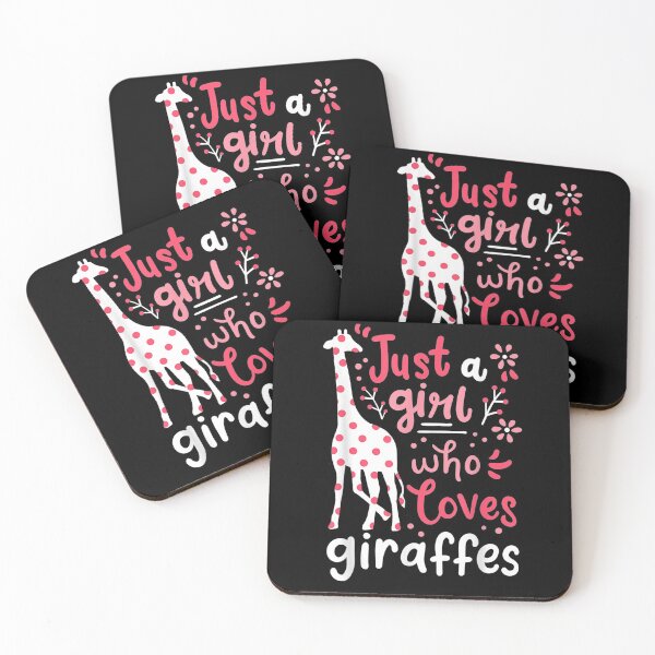 Item preview, Giraffe Just A Girl Giraffes Gift  designed and sold by aguilaro.