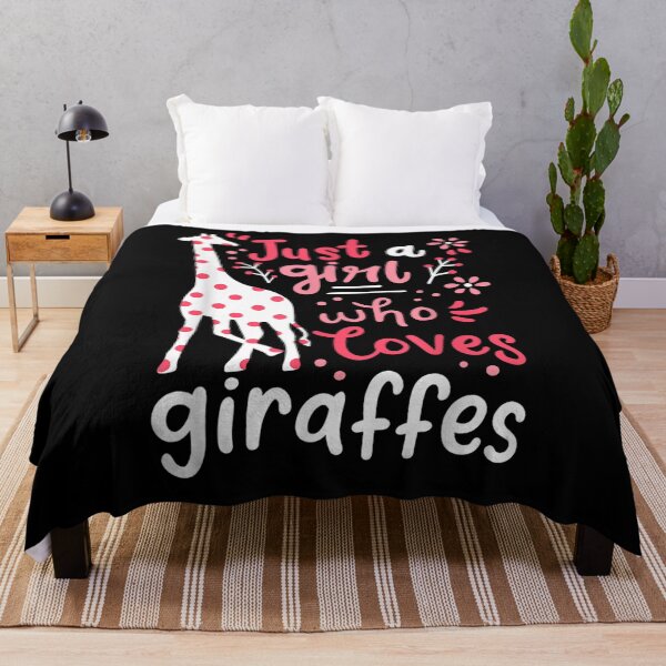Item preview, Giraffe Just A Girl Giraffes Gift designed and sold by aguilaro.