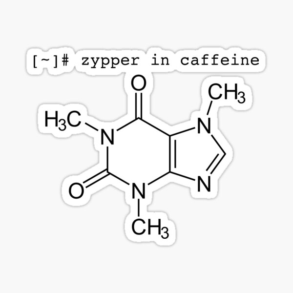 zypper install caffeine Sticker