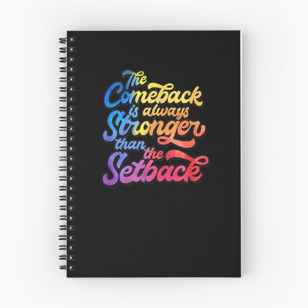 Item preview, Womens The Comeback Is Always Stronger Than The Setback  designed and sold by aguilaro.