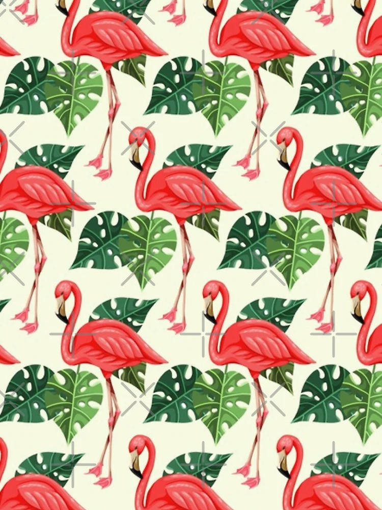 Thumbnail 4 of 4, iPhone Case, Flamingo Pattern designed and sold by Ristinga.
