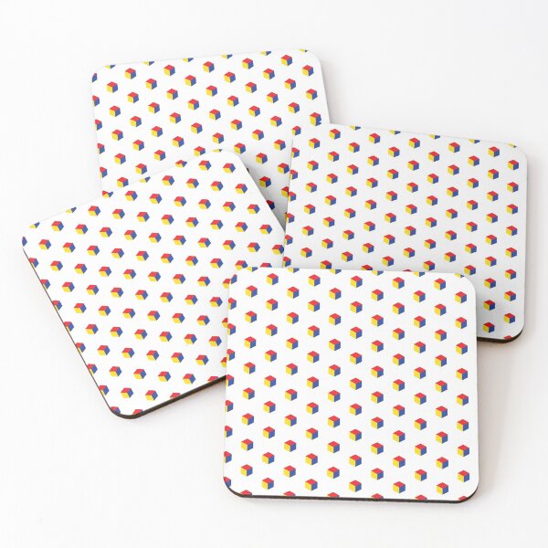 Item preview, isometric cube basic colors designed and sold by TinyTreeHugger.