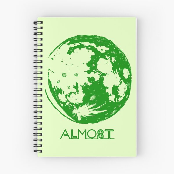 Item preview, Full Moon (Almost) Green designed and sold by meomello.