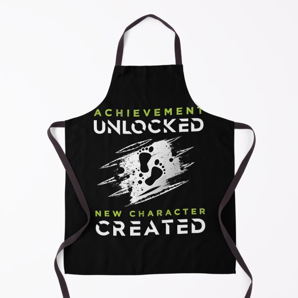 Item preview, Achievement Unlocked New Character Created Pregnant Parent Father Dad Parenting Announcement Gender Reveal Mommy designed and sold by shirti.