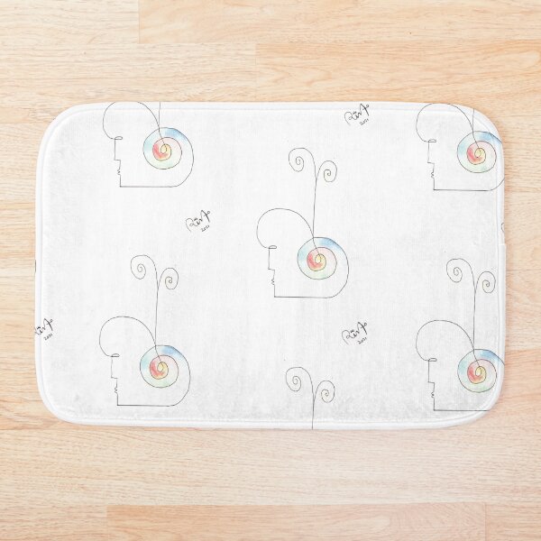 Old - Tangled Humans Bath Mat