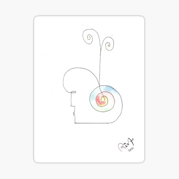 Old - Tangled Humans Sticker