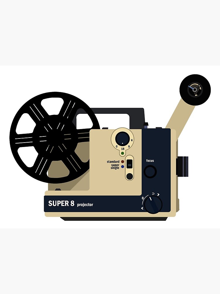 Super 8 Projector Greeting Card for Sale by matteline