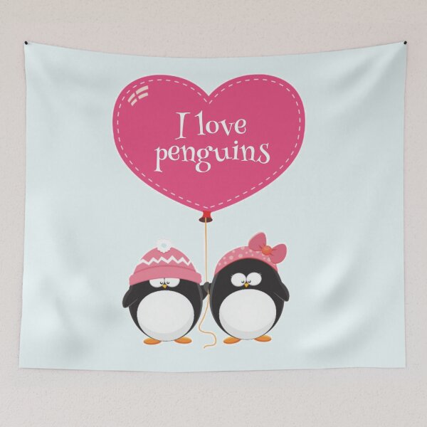 Item preview, I love penguins designed and sold by Nesro34.